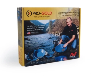 Rýžovací sada pánví Minelab, pánve na zlato